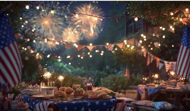 4th of july party aesthetic