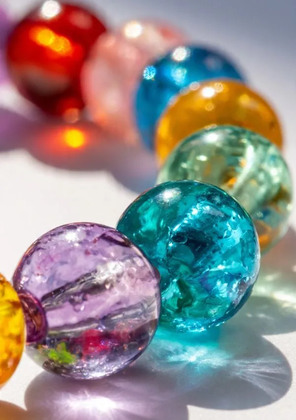 Colorful Beaded Charm