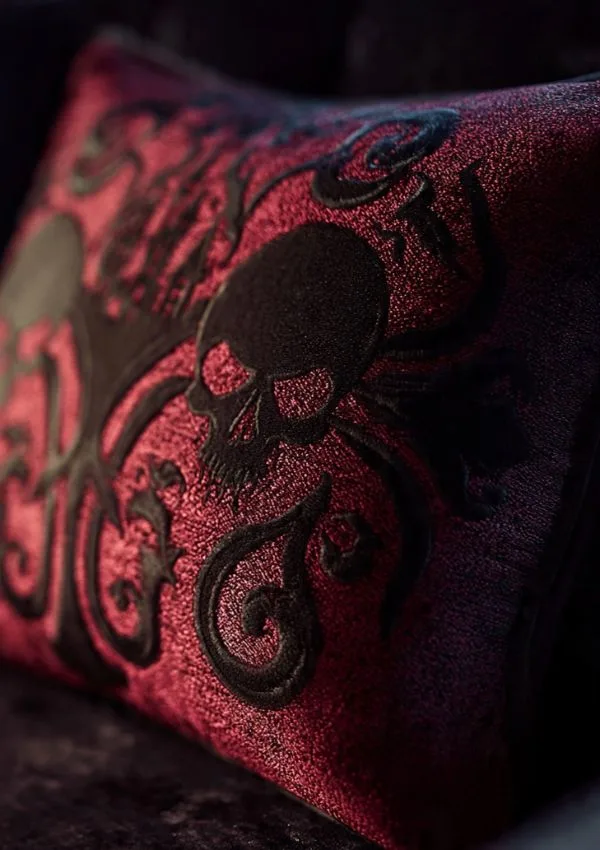 Horror Throw Pillow