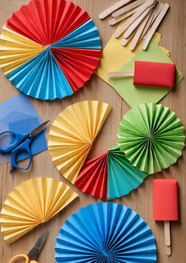 Paper Fan Craft