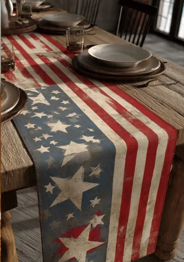 Patriotic Table Runner