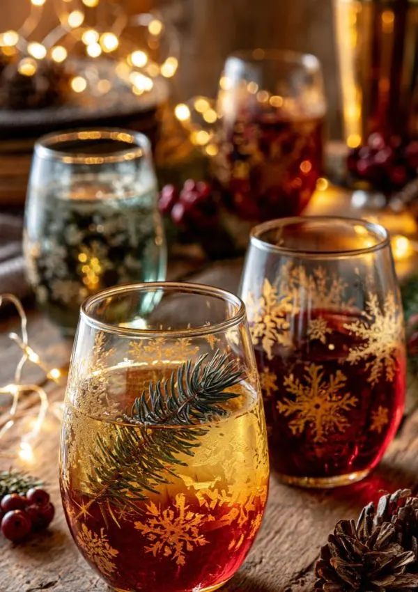 Stemless Wine Glass Set