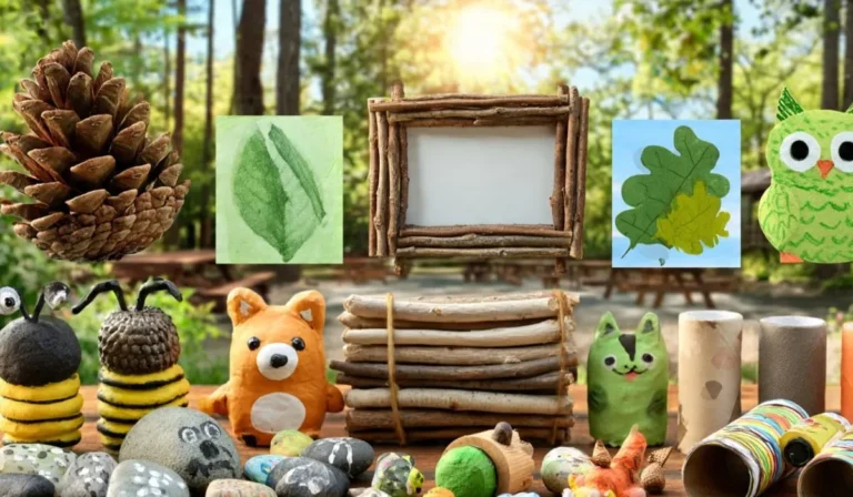 camping crafts for kids