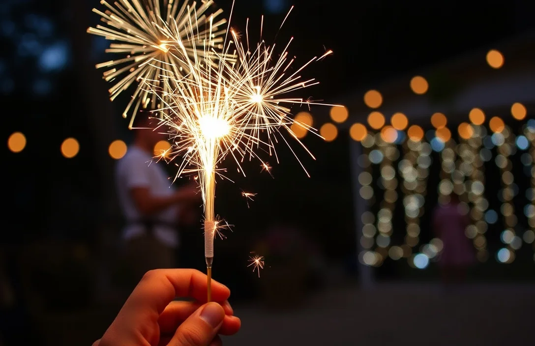 3. Firework Salt Sparklers - 29 4th of july crafts diy
