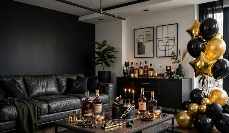 Birthday Set Up Ideas For Him