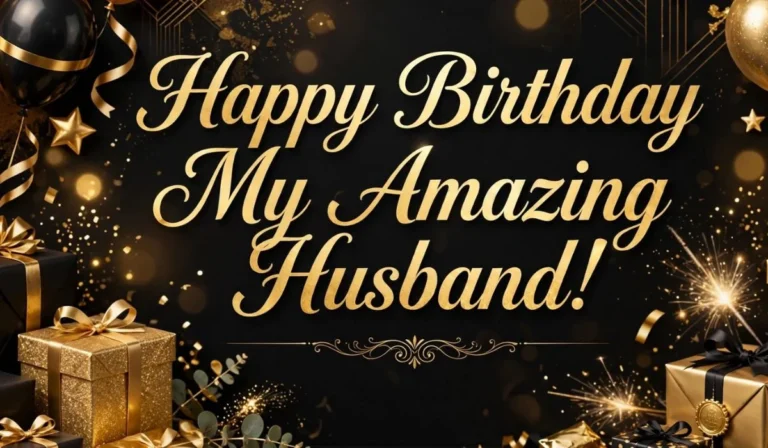 Birthday Wishes For Husband