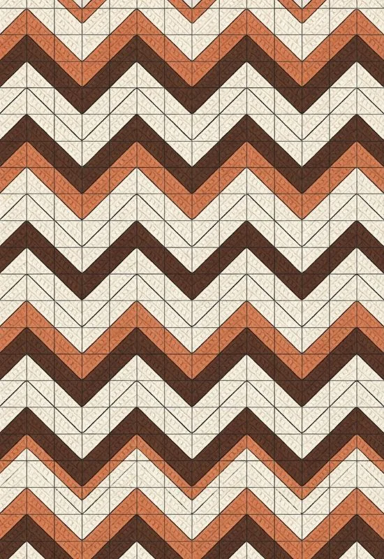 Chevron Mosaic Chart