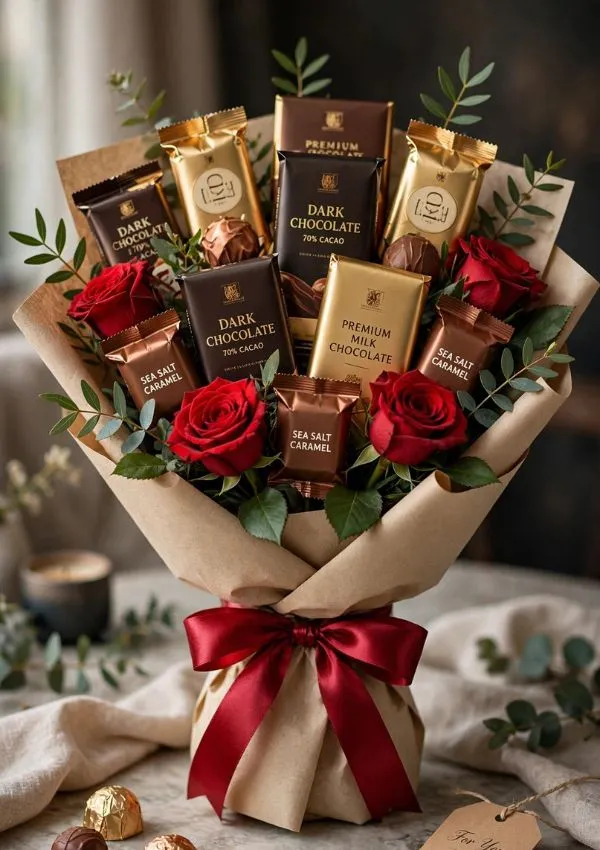Chocolate Bar Bouquet