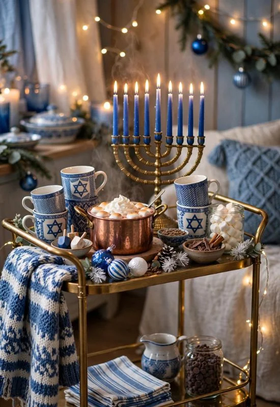 Cozy Hot Chocolate Station