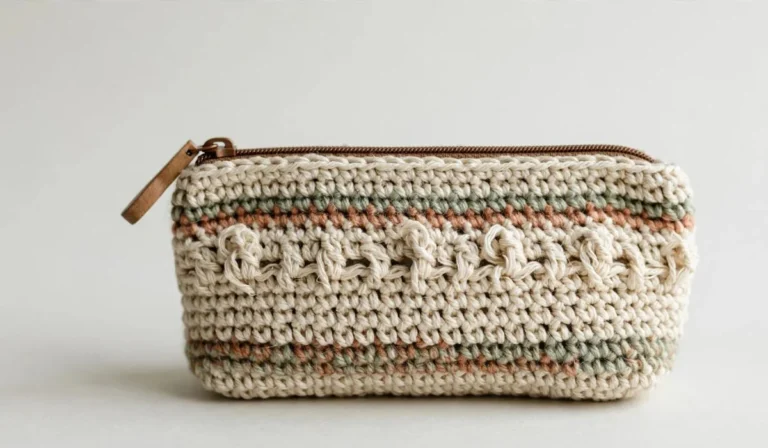 Crochet Pencil Case