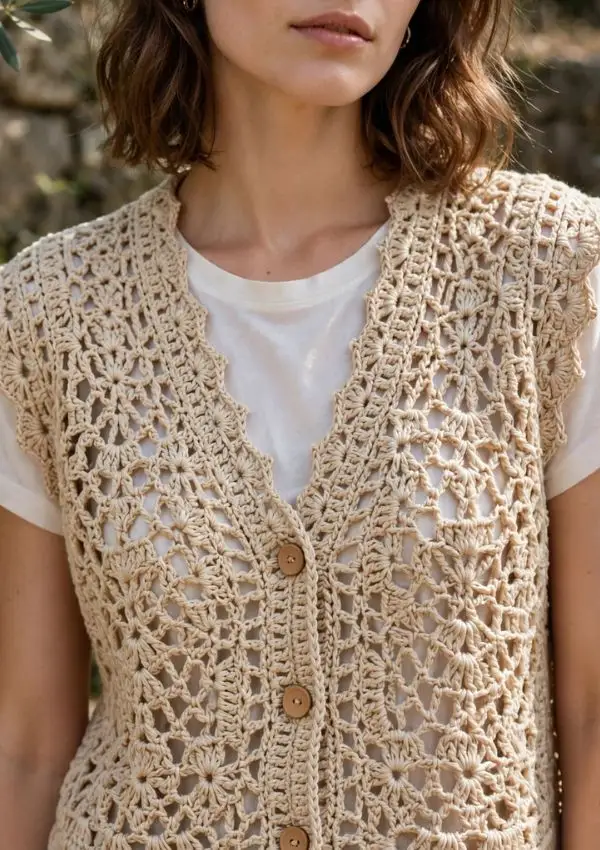 Crochet Vest