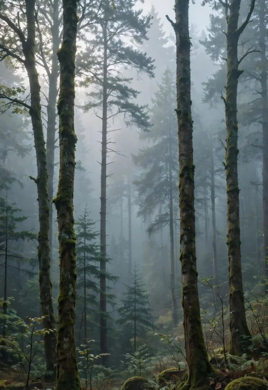 Forest Landscape Print