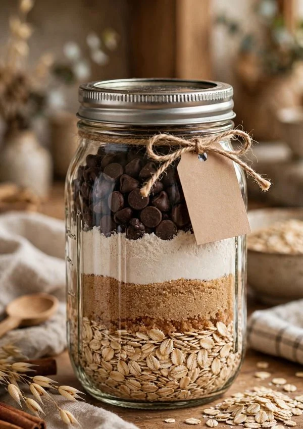 Mason Jar Cookie Mix