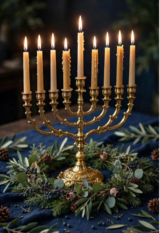 Menorah Centerpiece