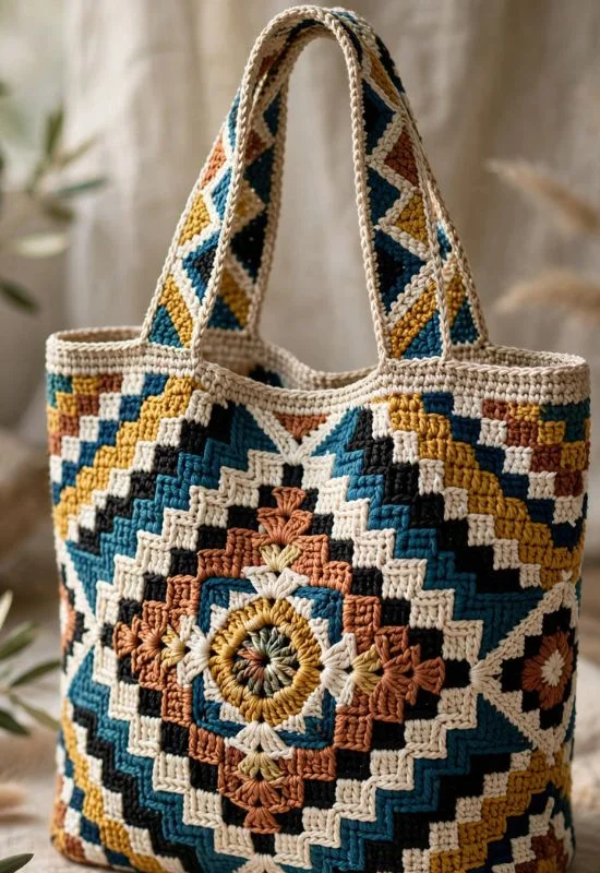 Mosaic Tote Bag