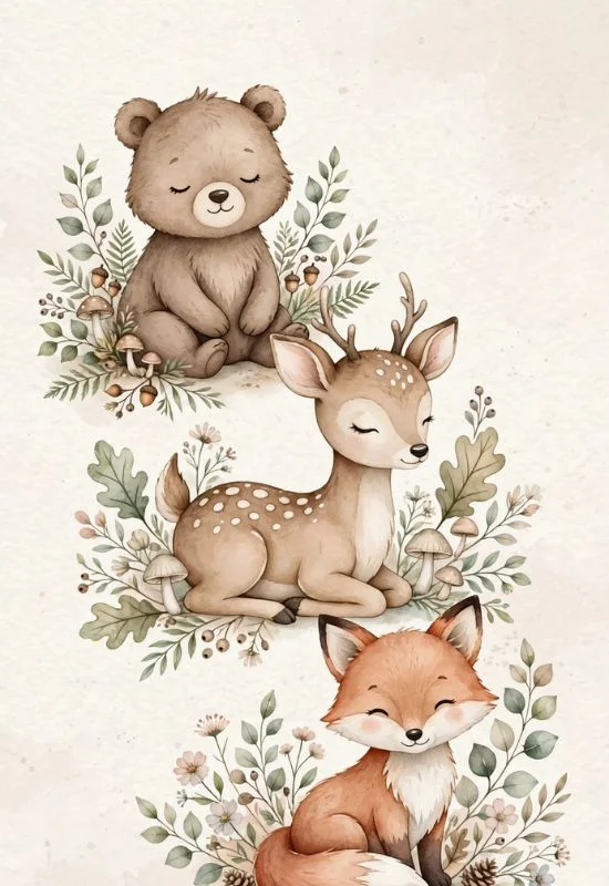 Nursery Animal Print