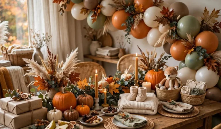 September Baby Shower Themes