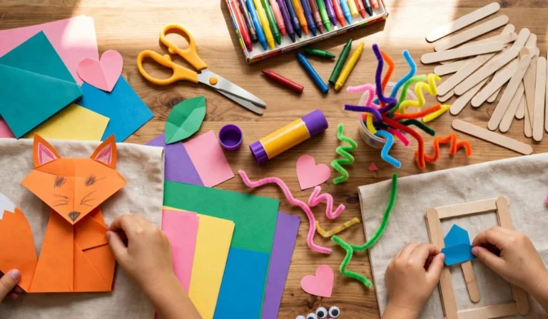 Simple Crafts For Kids At Home