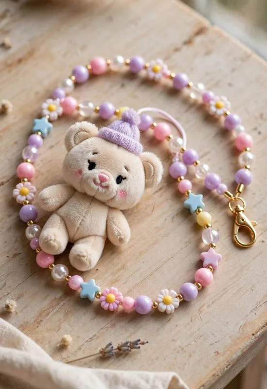 Teddy Bear Phone Charm
