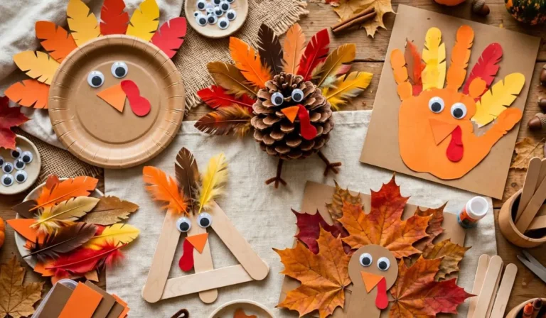 Thanksgiving Crafts For Preschoolers