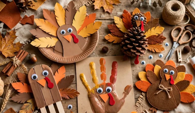 Thanksgiving Turkey Crafts