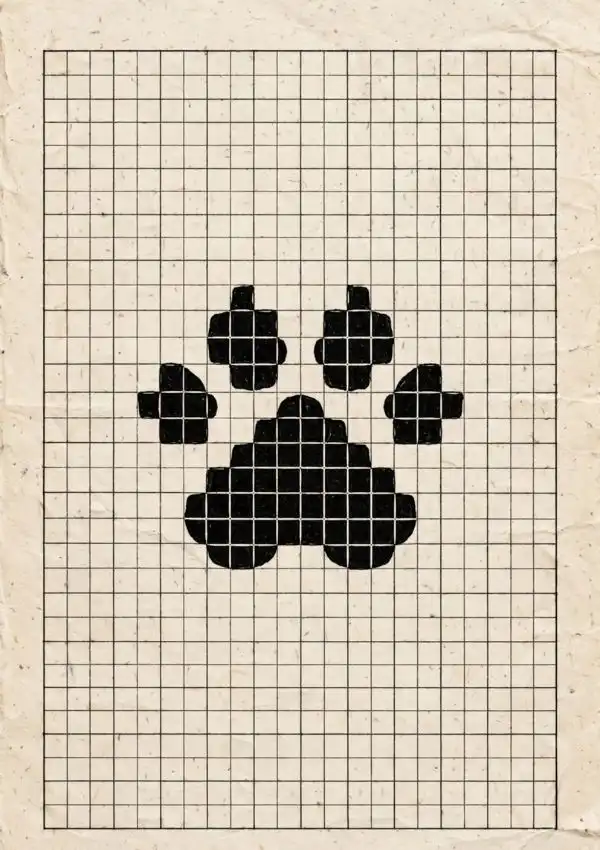 Tiny Dog Paw Chart