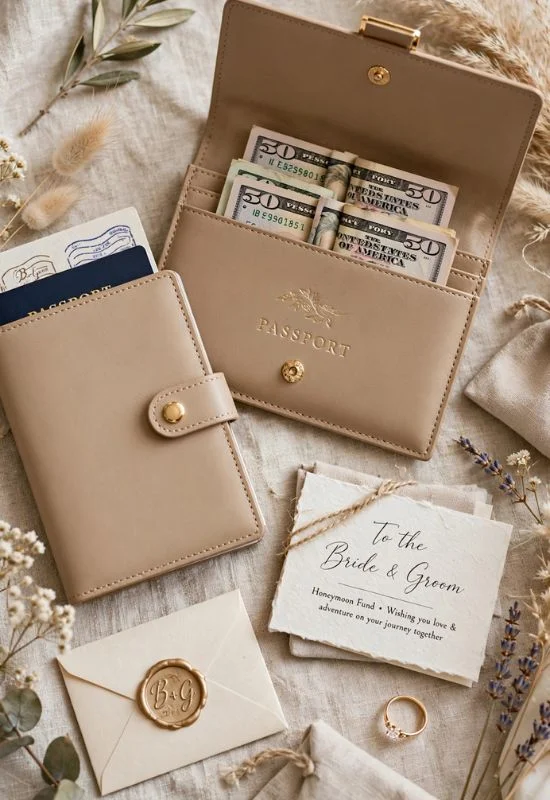 Travel Wallet With Cash