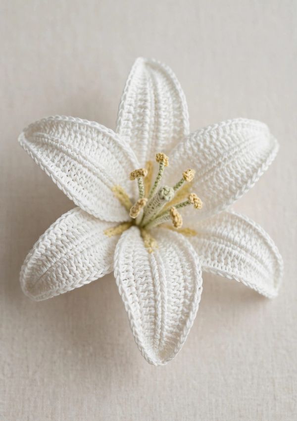 White Lily Flower