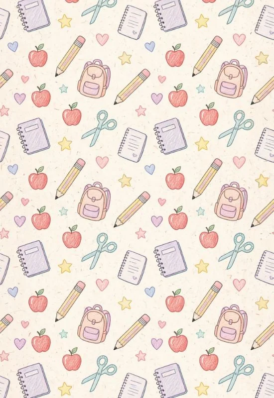 Back-to-School Doodle Wallpaper