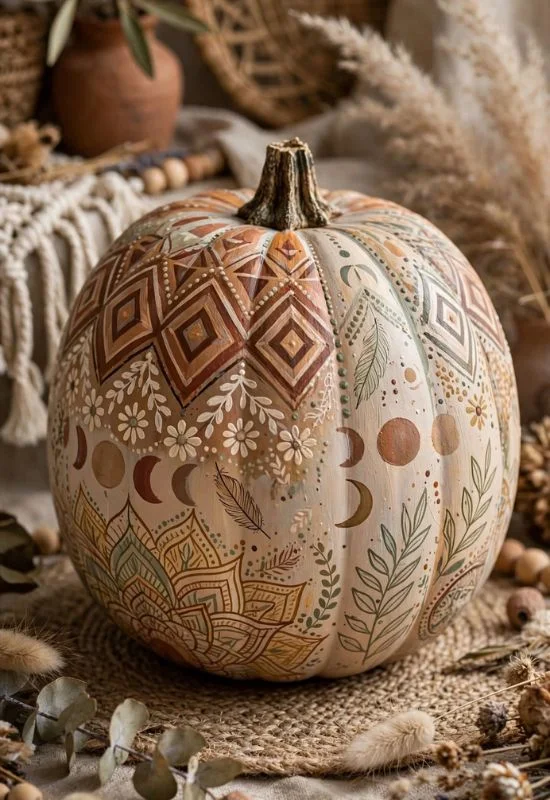 Boho Pumpkin