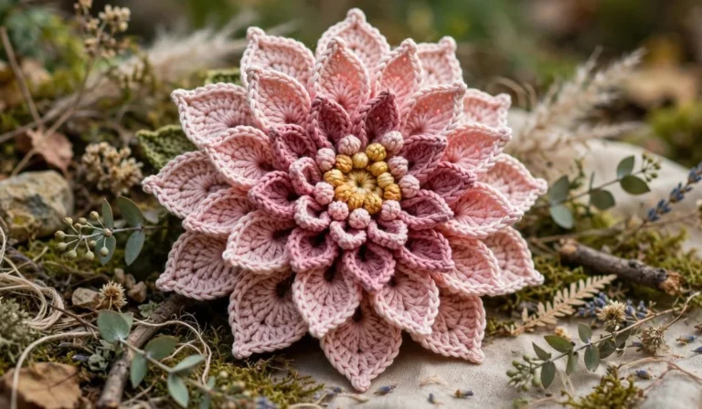 Crochet Dahlia