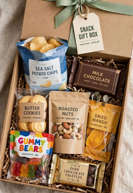 Homemade Favorite Snack Box