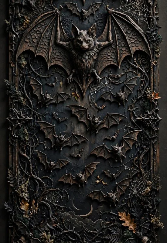 Halloween Bat Wall Art