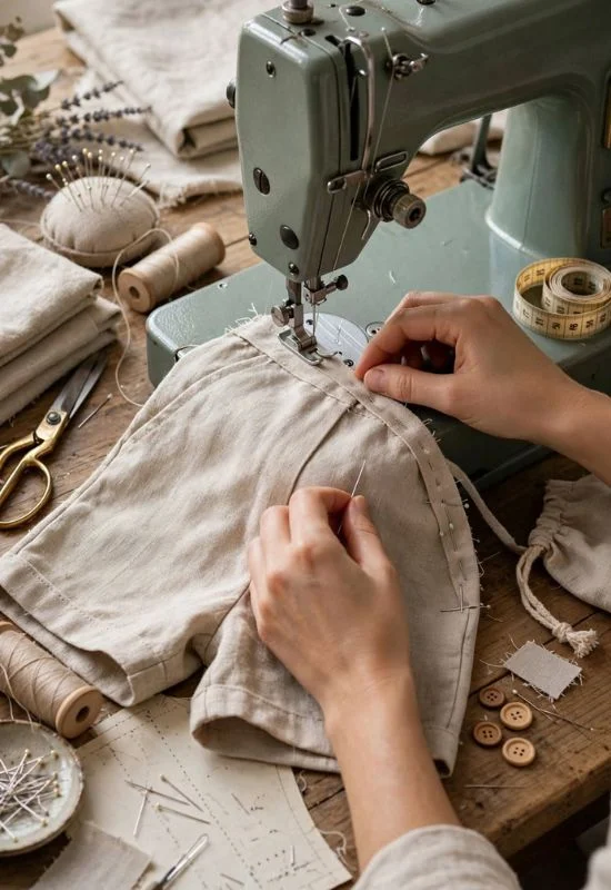Linen Shorts