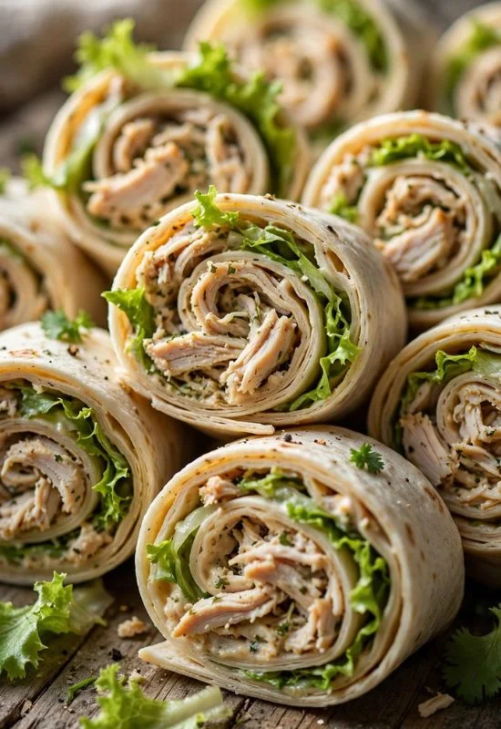 Mini Chicken Wraps 