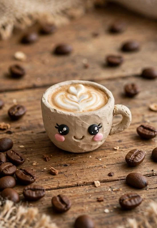Mini Clay Coffee Cup