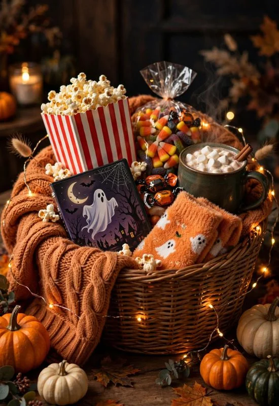 Movie Night Basket