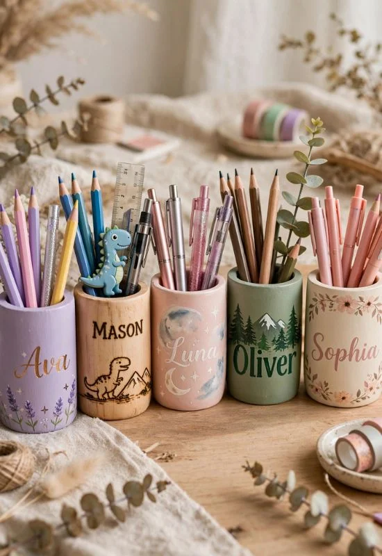 Personalized Pencil Holders