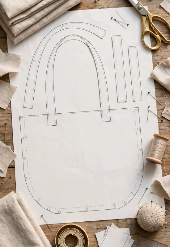 Printable Tote Bag Pattern