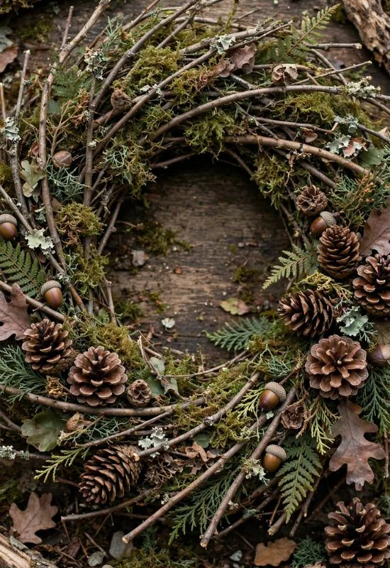Rustic Woodland Wreath