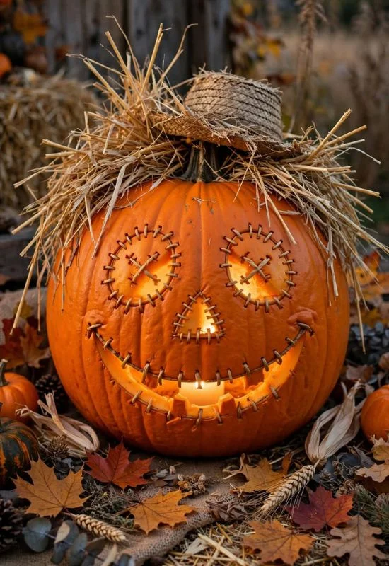 Scarecrow Pumpkin