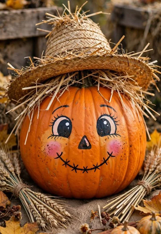 Scarecrow Pumpkin