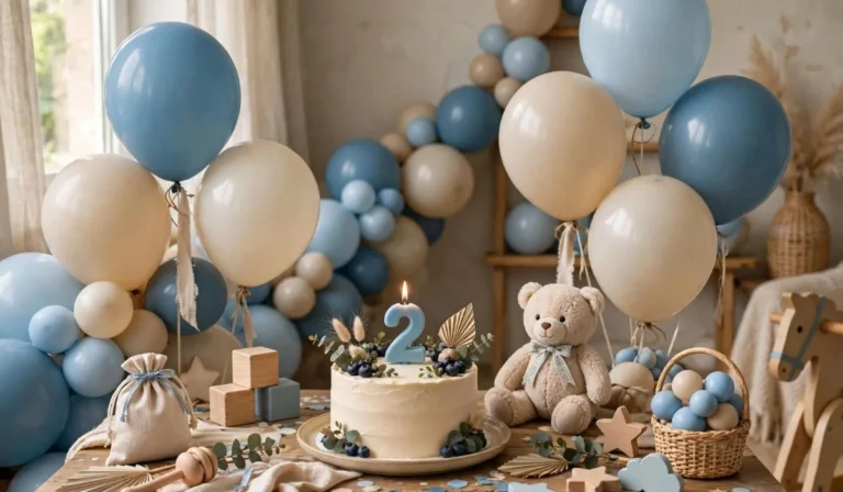 2 year birthday theme boy