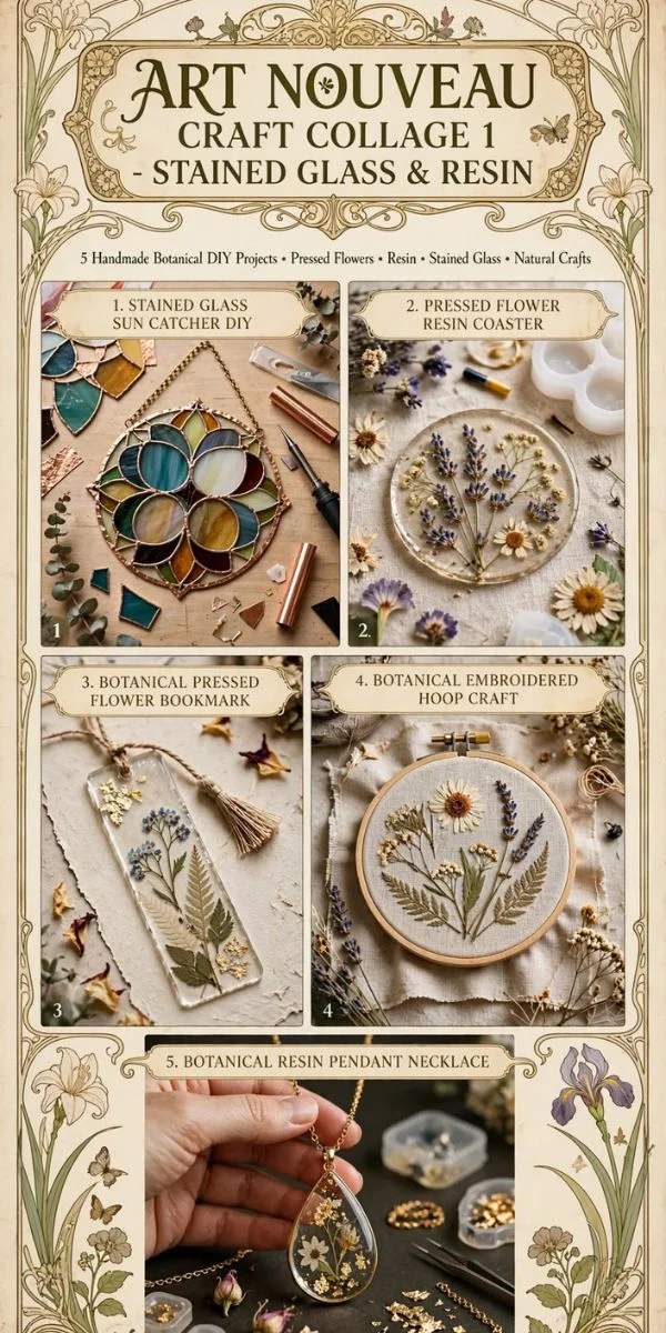 Art Nouveau Craft & DIY Projects
