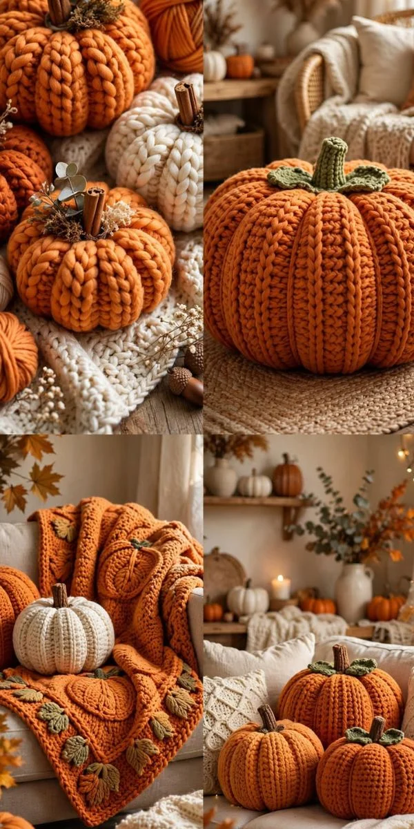 Creative and Cozy Pumpkin Crochet Ideas