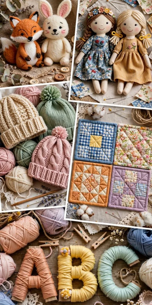 Fabric, Yarn & Handmade Craft Projects
