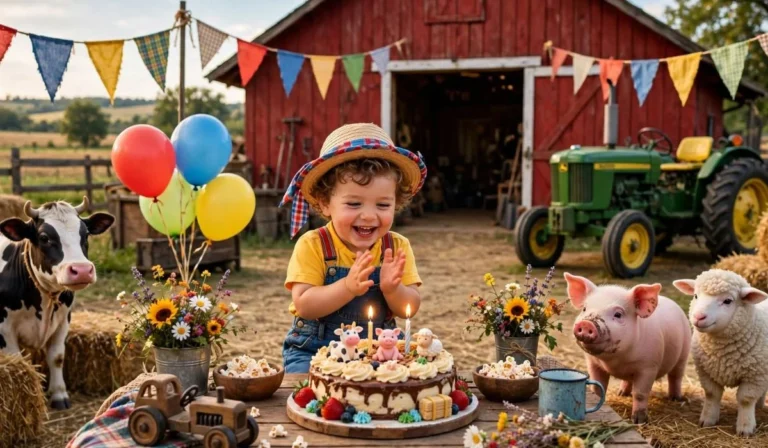 Farm Themed Birthday Party
