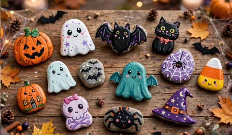 Halloween Painted Rocks