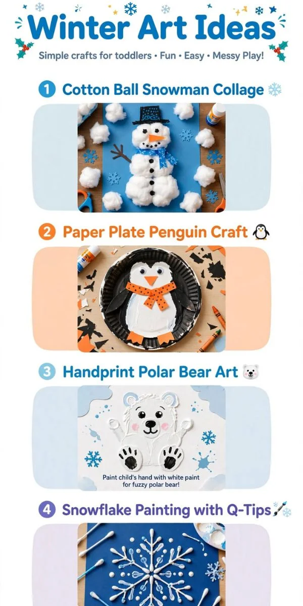 Snow and Snowflake Art